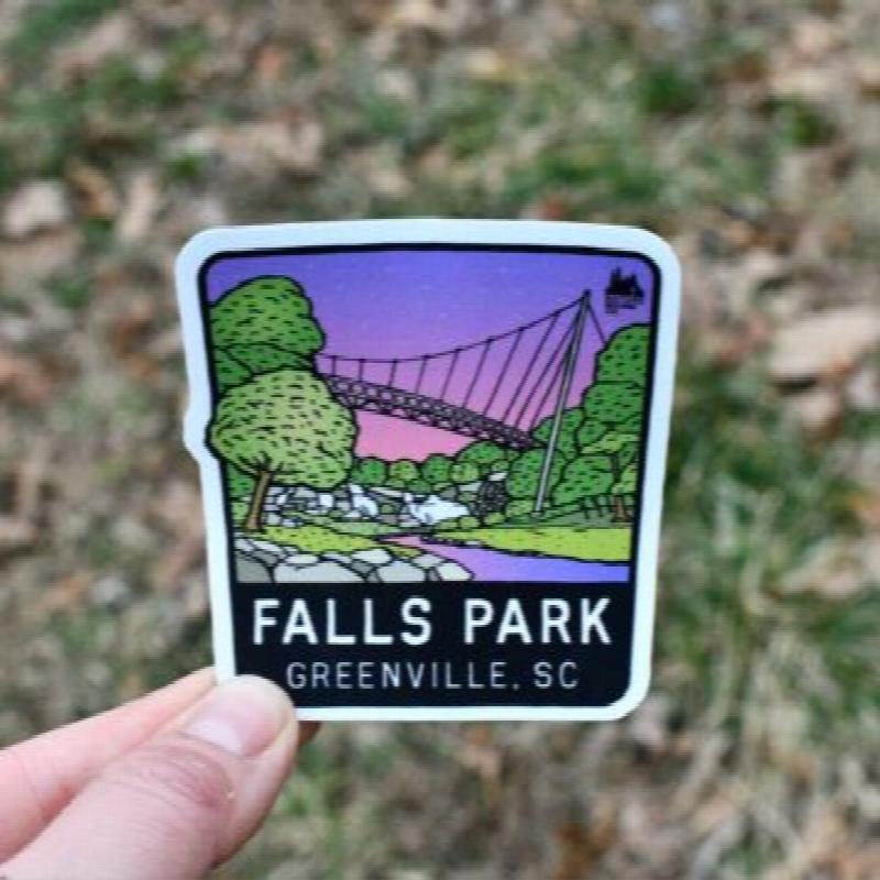 Image for GREENVILLE NATURE BOUND CO. STICKER