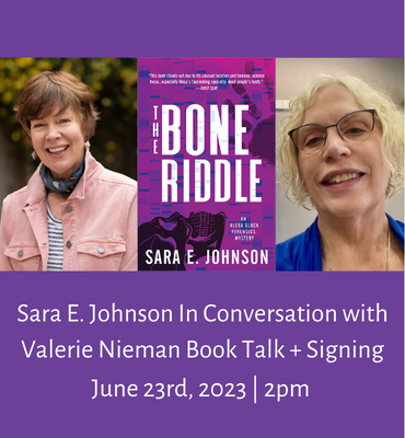Sarah E. Johnson Book Talk in conversation with Valerie Nieman