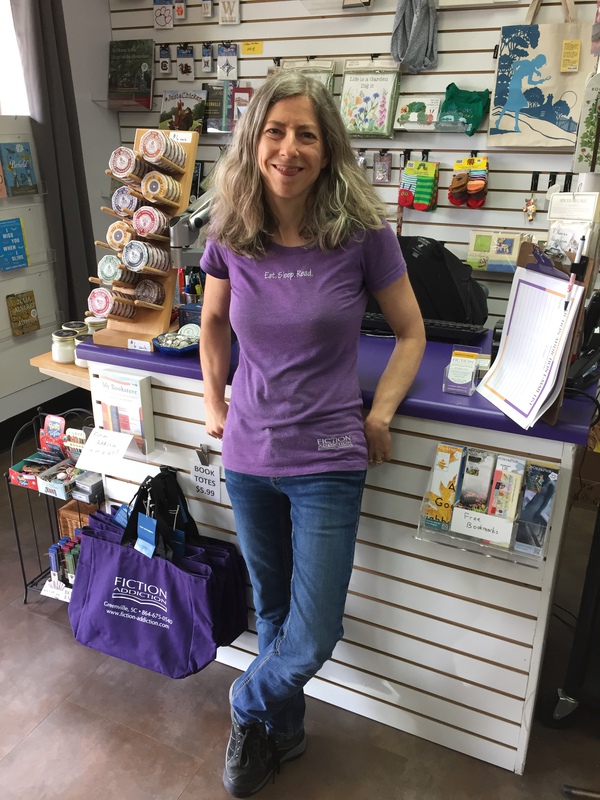 Jill at counter